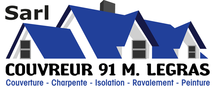 LOGO Couvreur 91 LEGRAS